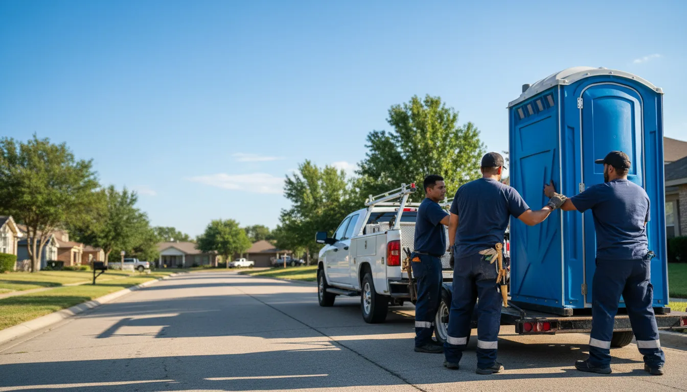 Portable Toilet Rental in College Corner, OH near me